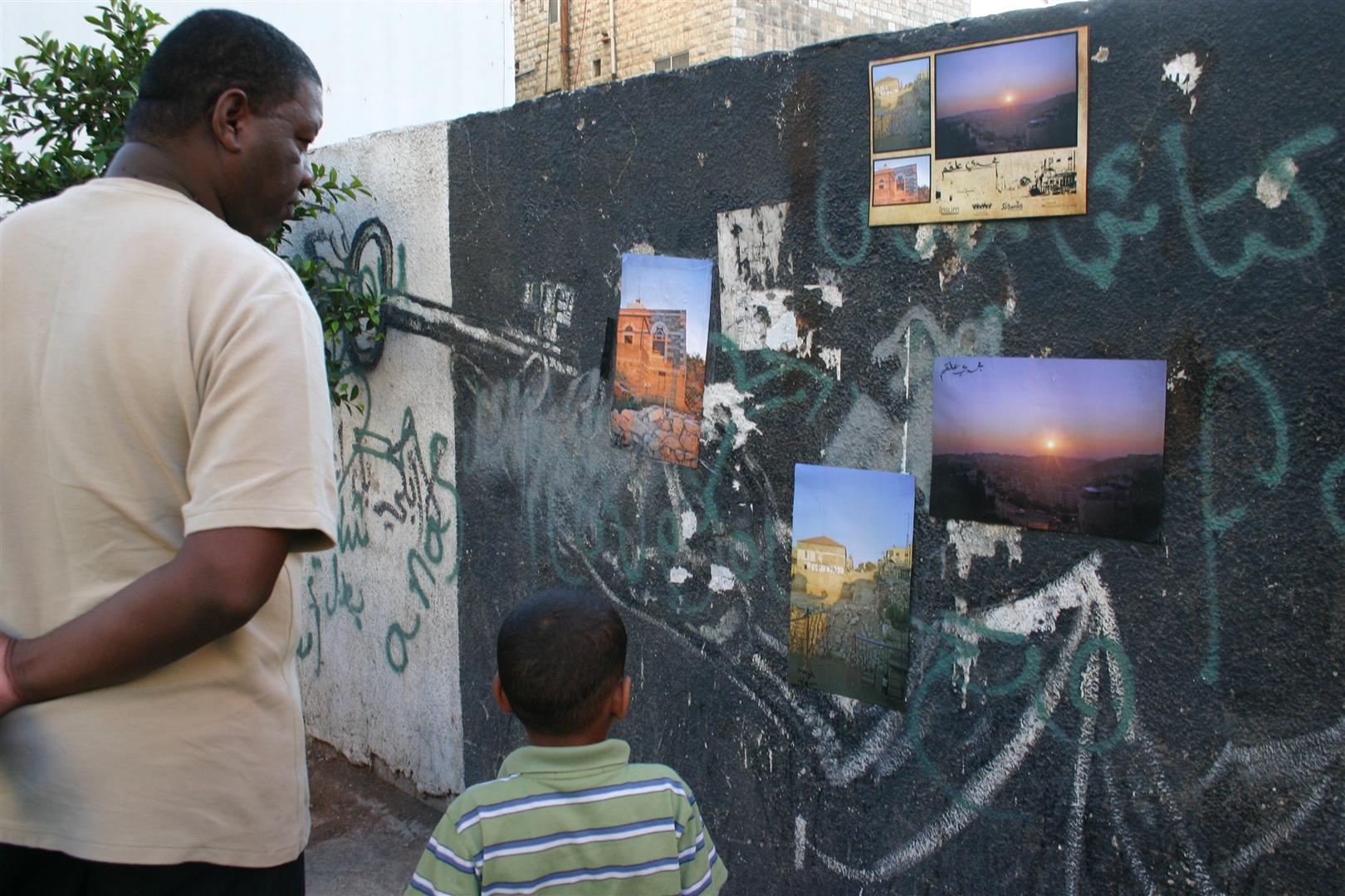 Fotoausstellung im öffentlichen Raum in Ramallah 